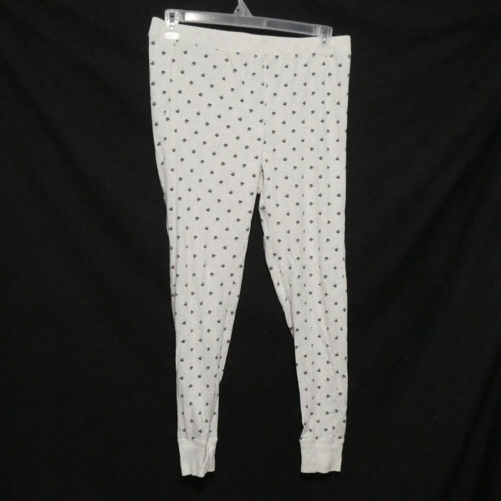 GEORGE | large | Pajama Pants | Stretchy Waistband | Cuffed Bottoms | Coffee Mug
